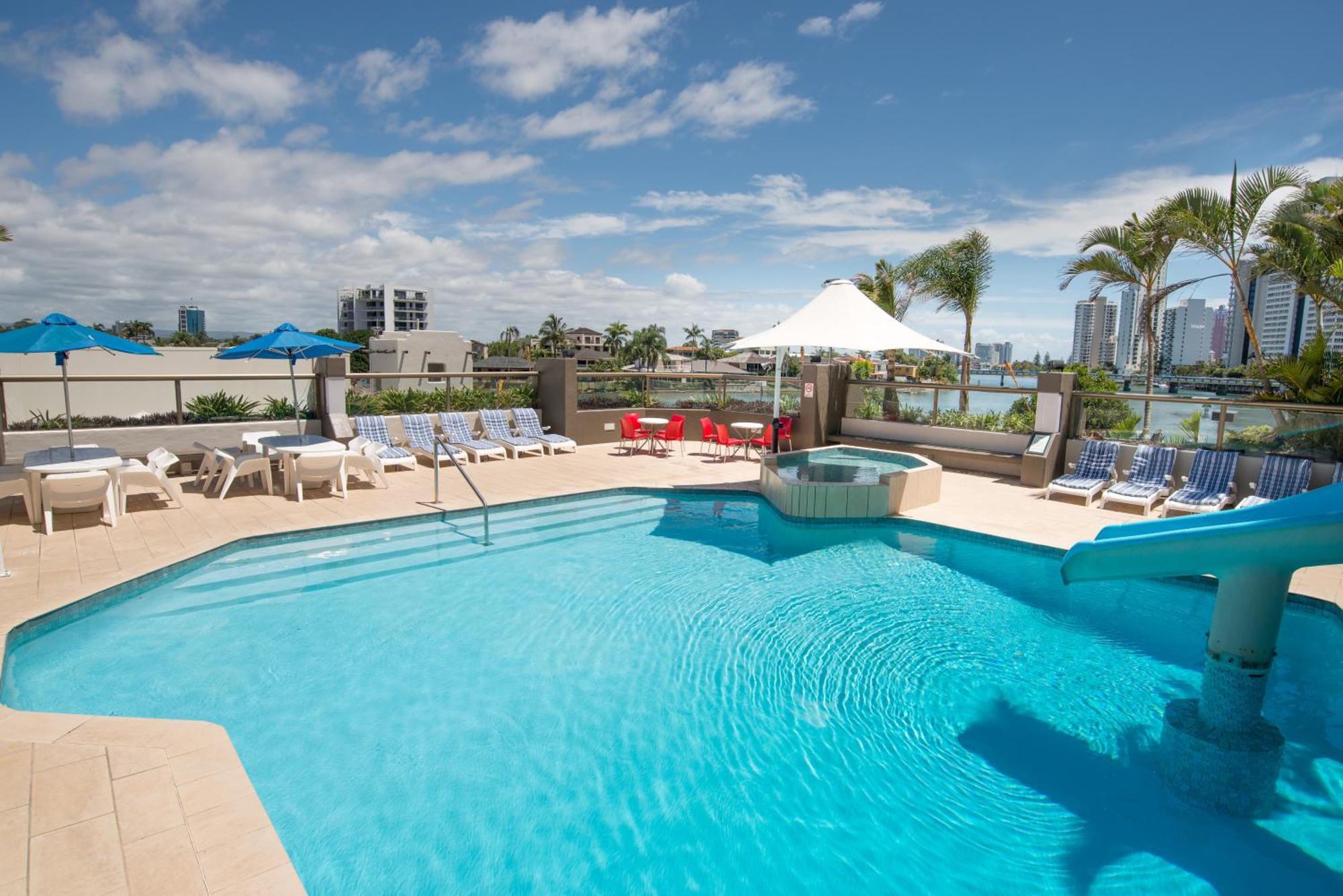 Tiki Hotel Apartments Surfers Paradise Gold Coast Kültér fotó
