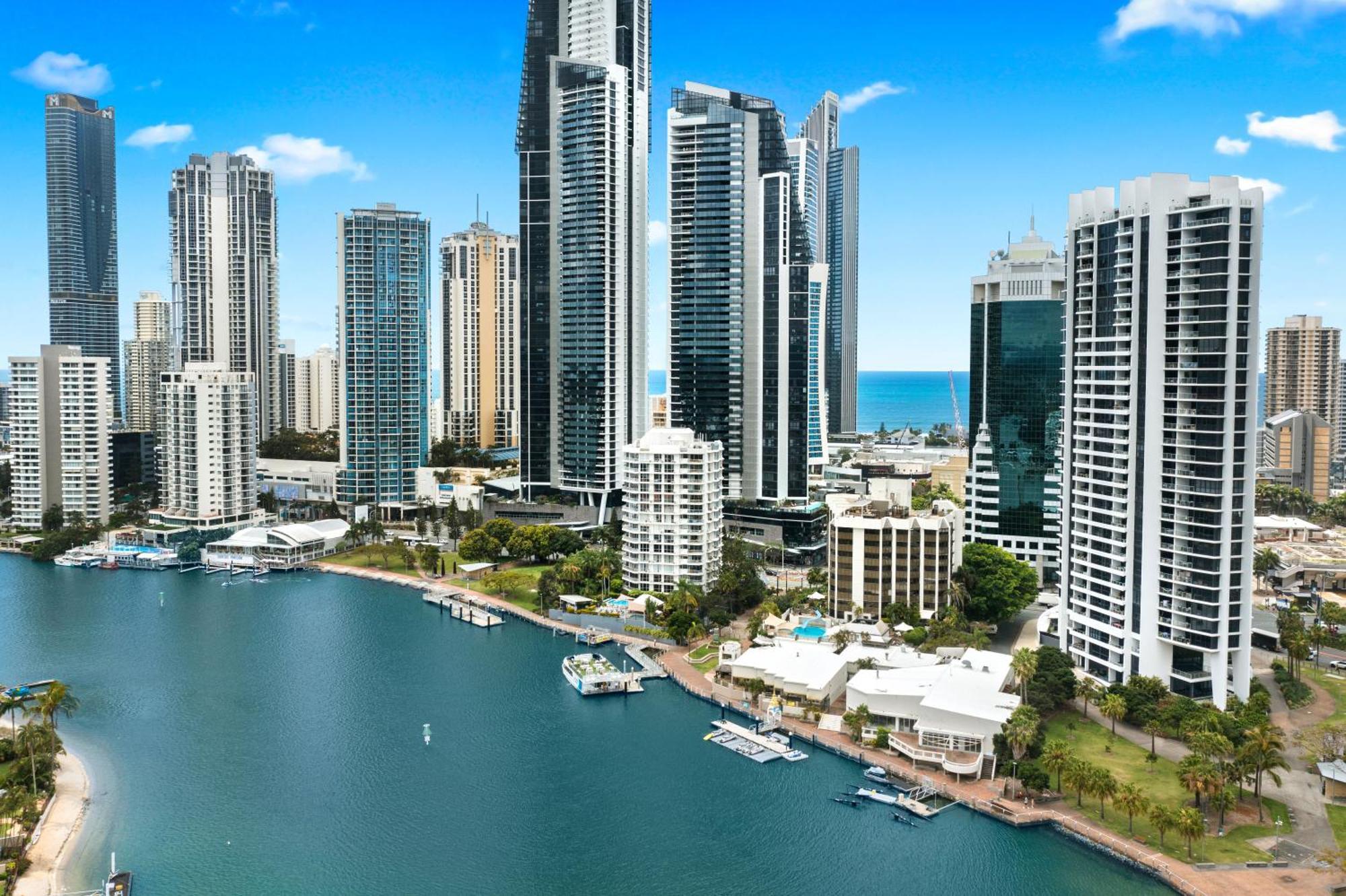 Tiki Hotel Apartments Surfers Paradise Gold Coast Kültér fotó